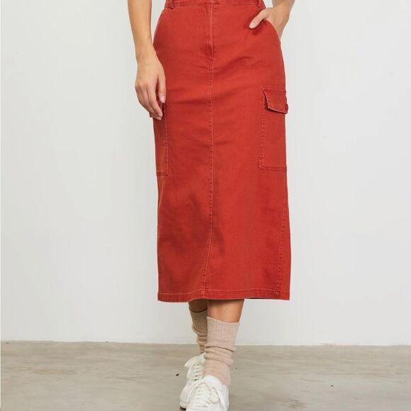 Skies are Blue Jean Skirt NWT - Picture 12 of 12